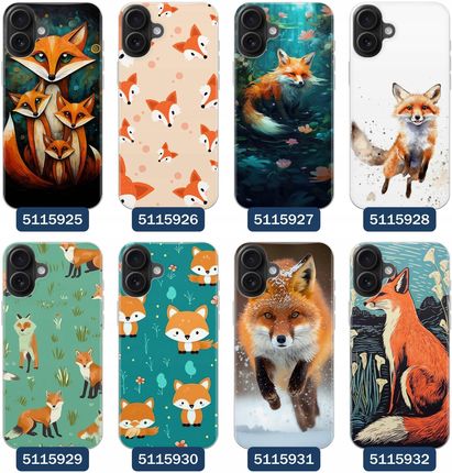 Superetui Etui Do Iphone 16 Plus Lis Lisy Słodkie Liski - zdjęcie 3