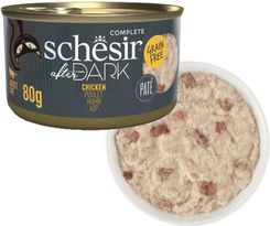 Schesir Cat After Dark Pate Karma Mokra Dla Kotów Dorosłych Chicken Pasztet Z Kurczakiem 80G