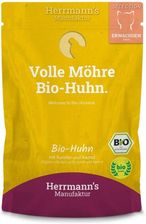 Herrmann'S Selection Cat Bio Huhn Bio Kurczak Z Marchewką 100G