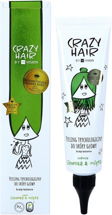 HISKIN CRAZY HAIR Trychologiczny peeling do skóry głowy z 3% kwasem migdałowym 100ml