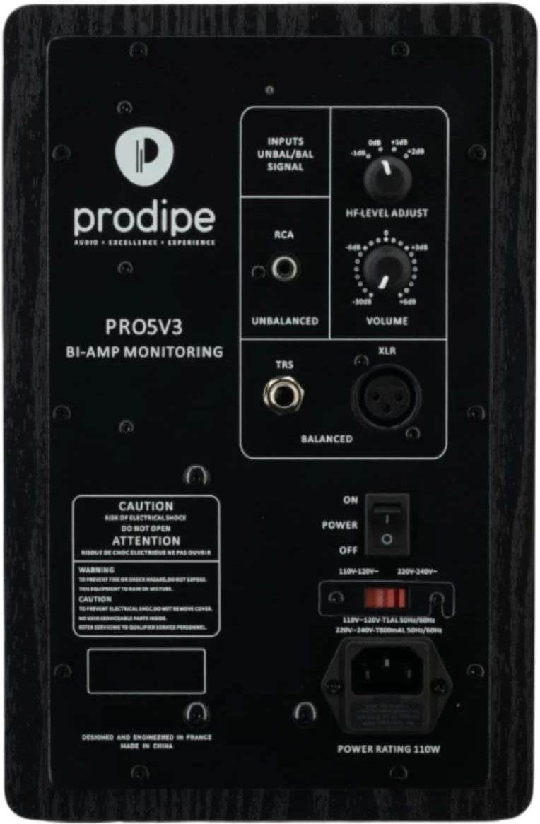 фото Студійний монітор Prodipe Pro 5 V4 Black Wood 1