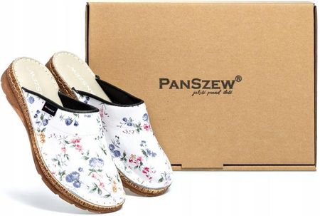 PanSzew POLSKIE Klapki Damskie ze SKÓRY NATURALNEJ 36-41 - zdjęcie 6