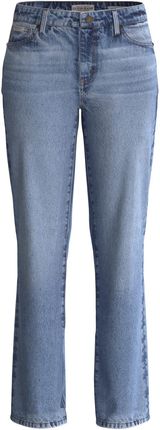 Damskie Spodnie jeansowe Guess GJ G08 Mid Rise Straight W4Ya98D5Cc5-Gjlv – Niebieski