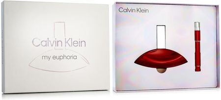 CALVIN KLEIN MY EUPHORIA WOMAN MINIATURKA 10ML + WODA PERFUMOWANA - 100ML