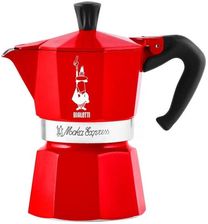 Bialetti Kawiarka Moka Express Nutcracker 3 Filiżanki Czerwona Świąteczna
