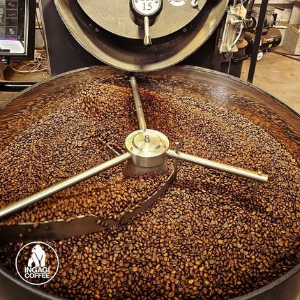 Ingagi Coffee Ziarnista Half Caff 250g - zdjęcie 6