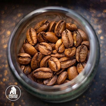 Ingagi Coffee Ziarnista Half Caff 250g - zdjęcie 3