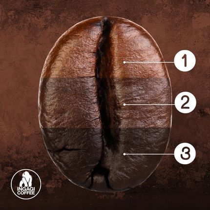 Ingagi Coffee Ziarnista Half Caff 250g - zdjęcie 4