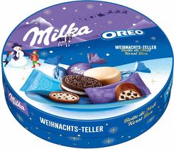 Zdjęcie Milka Oreo Świąteczny Talerz 197g - Skawina