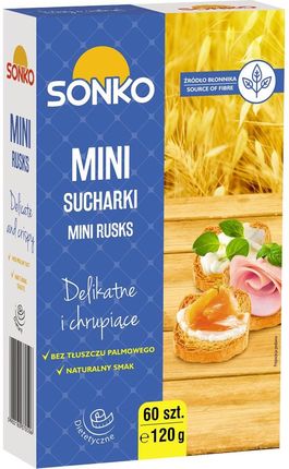 Sonko Mini Sucharki Sonko 60szt. 120g - zdjęcie 2