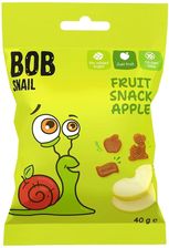 Zdjęcie Eco Snack Bob Snail Owocowa Przekąska O Smaku Jabłkowym Zdrowe Przekąski 40g - Szczecin