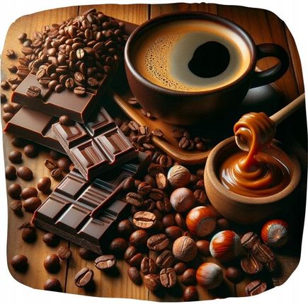 Ecelente Ziarnista Brazylia Santos 1kg Speciality 100% Arabica Świeżo Palona - zdjęcie 3