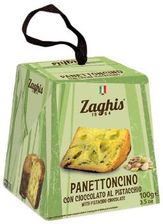 Zdjęcie Zaghis Panettone Z Pistacjami Panettoncino Pistacchio 100 G - Pruszków
