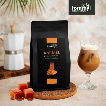Tommy Cafe Ziarnista 1kg 100% Arabica Świeżo Palona Etiopia Djimmah Gr.5 - zdjęcie 5