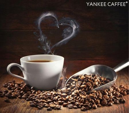 Yankee Caffee Ziarnista 1kg Arabica Świeżo Palona Na Słodko Do Ekspresu I Przelewu - zdjęcie 4