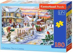 Zdjęcie Castor Puzzle 180 Christmas Tree Is Coming B-018550 - Legionowo