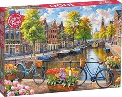 Zdjęcie Cherrypazzi Puzzle 1000 Amsterdam Tulips 30943 - Łazy
