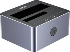 Zdjęcie Produkt z Outletu: Unitek Y-3027Gy01-Eu Stacja Klonująca Dyski 2 X Sata 5"/3 5" Usb-C 10Gbps  - Mielec