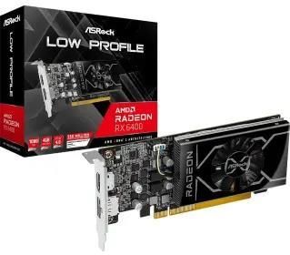 ＞ ASRock AMD RadeonRX 6400 LP PCIExp 4GB ASRock Radeon RX 6400 Low Profile 4GB GDDR6 (RX6400 LP 4G