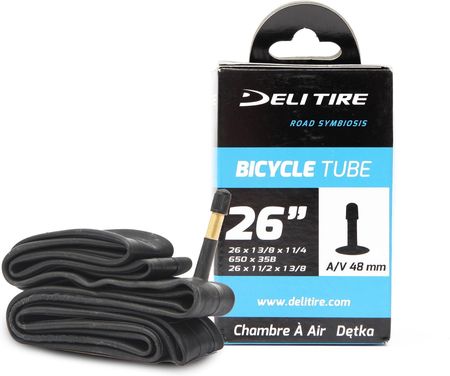 Dętka 26X1-3/8X1-1/4 650X35B Av 48 Box Deli