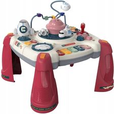 Dk Edukacyjny Interaktywny Stolik Dla Dzieci 2W1 Kosmos Projektor Czerwny Rt1105Pink