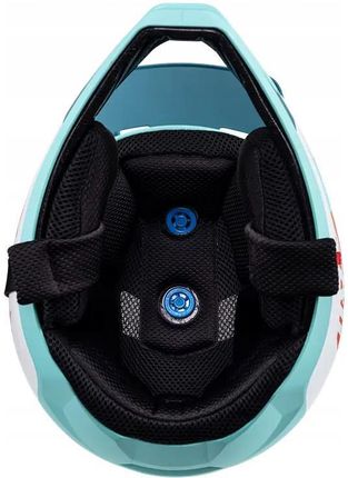 Leatt Kask Rowerowy Mtb Gravity 2.0 V24 Helmet Fuel Kolor Turkusowy - zdjęcie 5