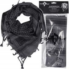Zdjęcie Chusta Arafatka Ochronna Bandama Shemagh Dominator 100x100 Grey/black - Toszek