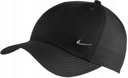NIKE CZAPKA Z DASZKIEM BEJSBOLÓWKA METAL DRI-FIT JUNIOR CLUB CZARNA FB5064 - zdjęcie 3