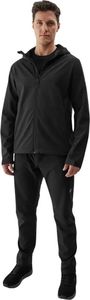 Kurtka Męska Softshell 4F M283 Czarna 4Fwaw24Tsofm283 20S - zdjęcie 2