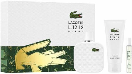 LACOSTE L.12.12 BLANC 50ml 2本セット LACOSTE, L.12.12 Blanc , zestaw dla mężczyzn, woda toaletowa