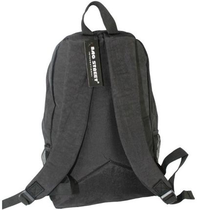 Praktyczny Plecak Materiałowy BAG STREET 2212 CZARNY 42 x 32 x 13 [cm] - zdjęcie 4