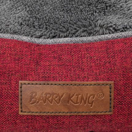Barry King Legowisko Dla Psa Czerwone 45X40X16Cm Z Zamkiem - zdjęcie 3