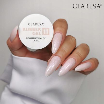 Claresa Żel Budujący Rubber Gel 11 Gęsty Żel Do Budowania Paznokci 45G - zdjęcie 4