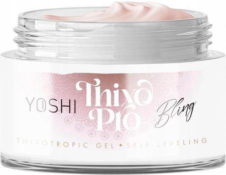Yoshi Żel Budujący Samopoziomujący Thixo Pro Gel Uv/Led 15ml Bling - zdjęcie 5