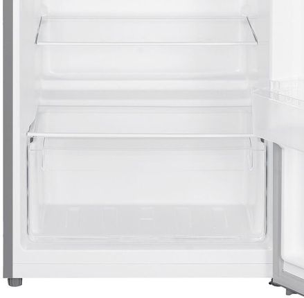 Lodówka SMITH&BROWN SFTF-111-SE3   z zamrażalnikiem górnym  125cm Srebrny - zdjęcie 2