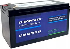 Zdjęcie Europower Akumulator Litowy LiFePO4 Lfp 10-12,8 12.8V 10AH 128W Ups (LFP10128) - Lipsko