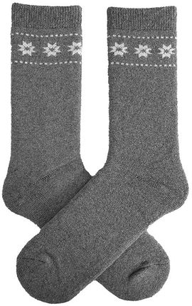 SKARPETY MARILYN ANGORA MEN TERRY D30 (kolor szary, rozmiar uniwersalny) - zdjęcie 2