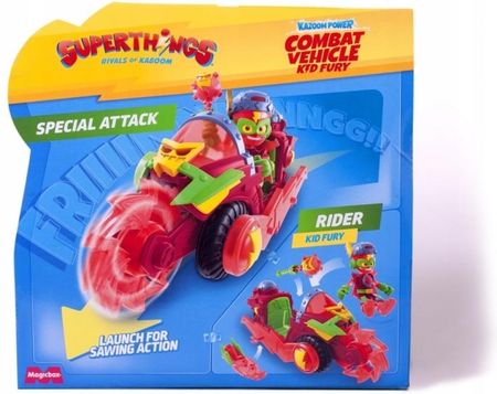 Magicbox Supethings Kazoom Power Pojazd Bojowy Kid Fury - zdjęcie 5