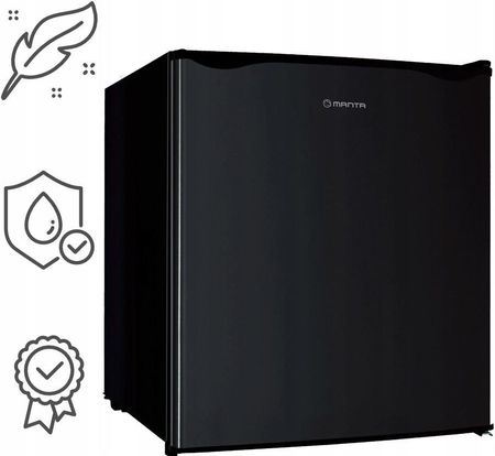 Lodówka Manta MM515PBK jednodrzwiowa 48,7cm Czarny - zdjęcie 3