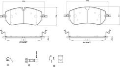Zdjęcie Brembo Klocki Hamulcowe Brembo-Tu P 36 038 P36038 - Jordanów
