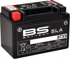 Bs Akumulator Btx9 Ytx9-Bs 12V 8Ah Aprilia Bmw Honda Kawasaki Ktm Yamaha