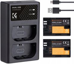 Ładowarka 2x Bateria Akumulator LP-E6 E6NH Canon EOS R 5D MARK IV III 70D