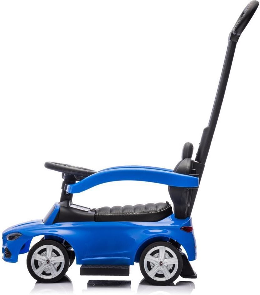 Milly Mally Voiture à Pédales Mercedes Classe C – Poignée Poussoir, Volant Sonore, Rangement – Dès 12 Mois, Rouge
