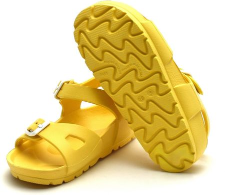 Sandały dla dzieci GoKids Male Żółte - zdjęcie 2