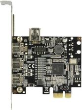 Delock Karta sieciowa PCIe-Card > 3x ect. FireWire B + int. A (89864)