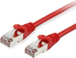 Equip Patch Cat6 S/FTP 2xRJ45 25.00m Czerwony (615523)