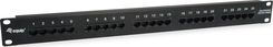Equip Patchpanel 25x RJ45 Cat3 19" UTP 1HE ISDN Czarny (125298)
