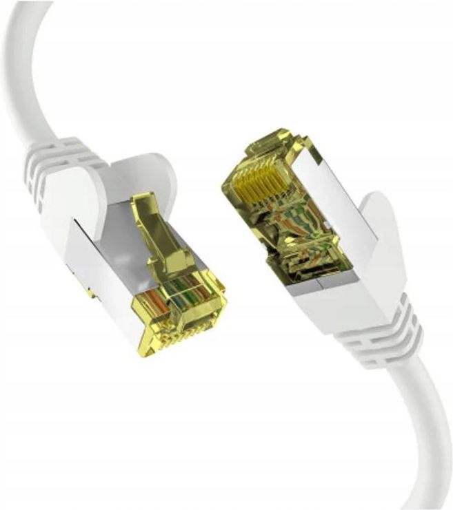 Goobay Cavo Di Rete CAT 6 S/FTP – 30 Metri – Bianco – 10 Gbit/s – Doppia Schermatura – RJ45 - 5