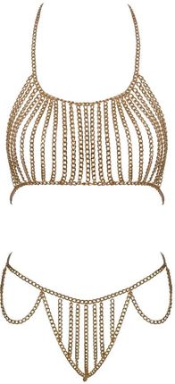 Łańcuszko bikini, złote, góra typu halter COTTELLI - zdjęcie 3