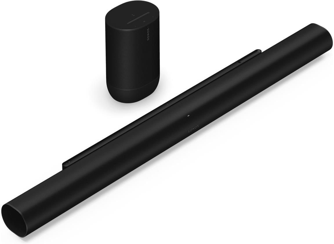 Sonos Arc/ソノスアーク Soundbar SONOS Arc Ultra + Move 2 zestaw dwupokojowy (komplet